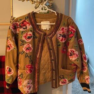 Embroidered Bomber Jacket (lightweight)